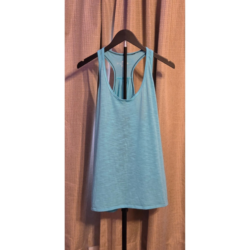Adidas Racerback Tank Top Women's Size XL Blue Green